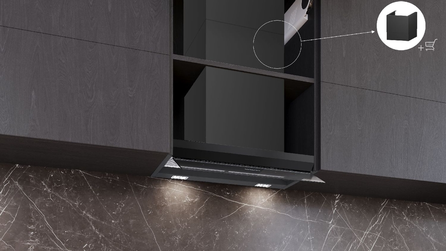 Siemens LJ67BDP60 iQ500 Geïntegreerde Blokdesign Schouwkap 3