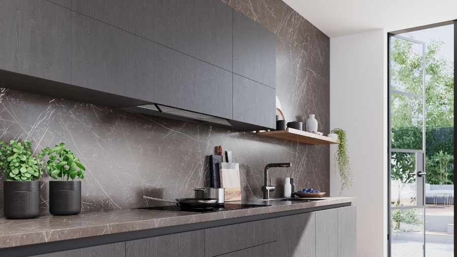 Siemens LJ85BCC60 iQ300 Geïntegreerde Blokdesign Schouwkap 4