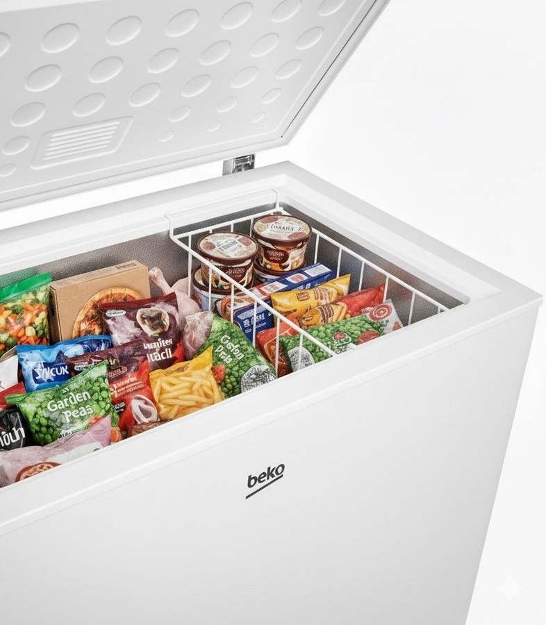 Beko CF380EWN Vriezer 11