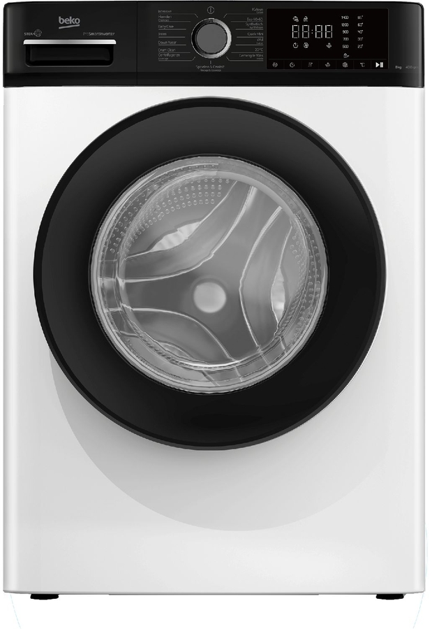 Beko B1W864WB BE SteamCure Wasmachine  1