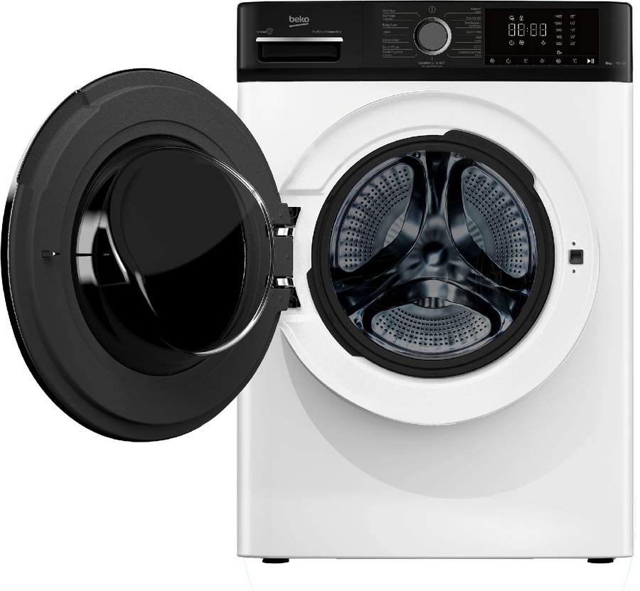 Beko B1W864WB BE SteamCure Wasmachine  3