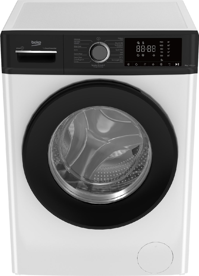 Beko B1W864WB BE SteamCure Wasmachine  5