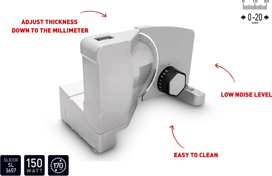 FRITEL SL3657 Metalen Allessnijder 10