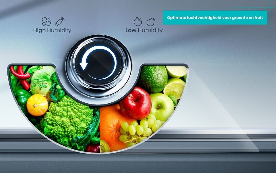 ETNA KCD8178DNF Inbouw Koel-vriescombinatie 9