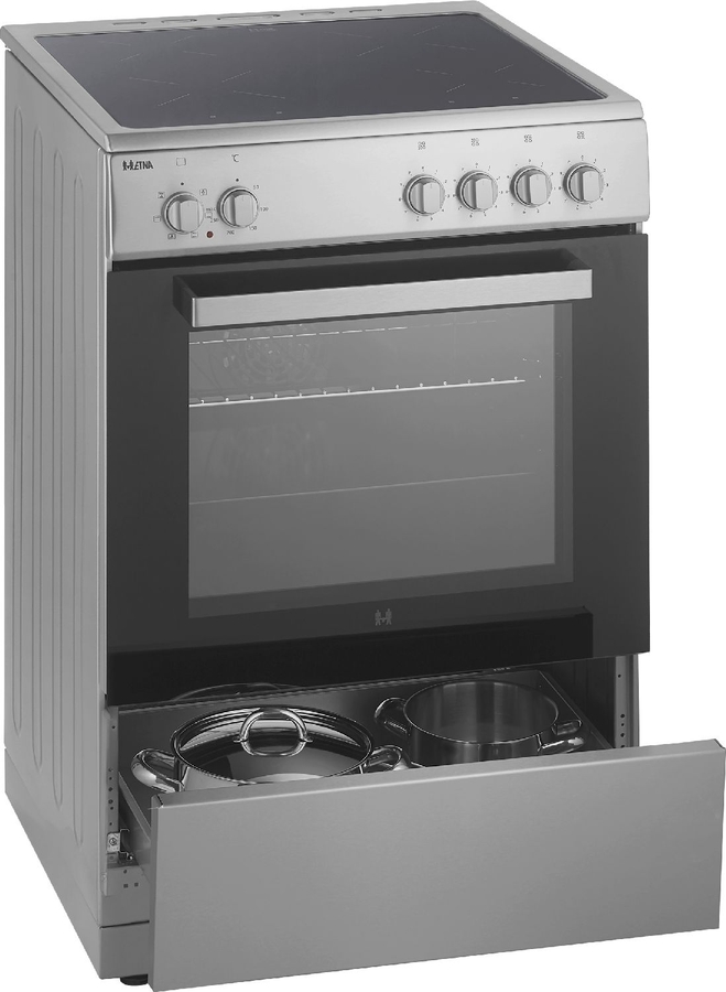 ETNA FIV560RVS Inductie- en Elektro Fornuis 3