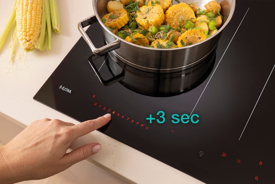 ETNA KIF6472ZT Inbouw Inductiekookplaat 9