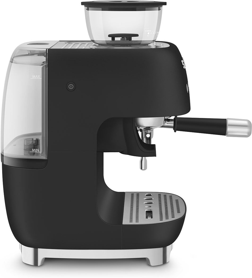 SMEG EGF03BLMEU Handmatige Espressomachine 50's Style - Mat Zwart  3