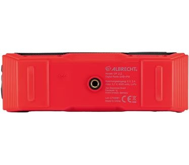 Albrecht DR 112 Outdoor/Nood radio DAB+ 6