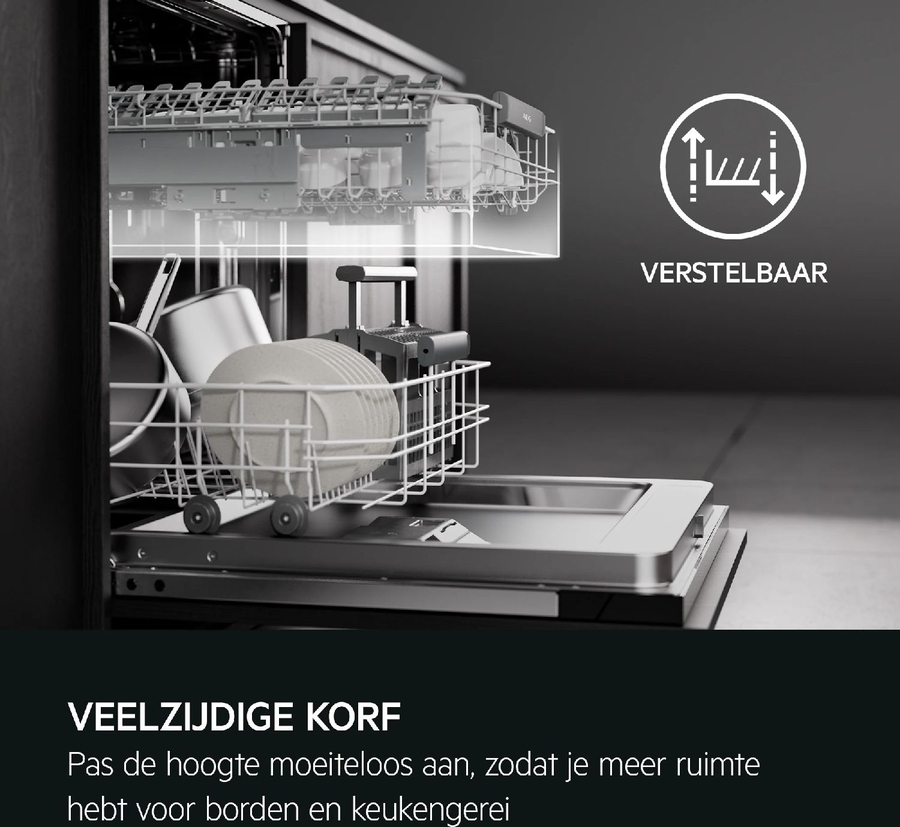 AEG FFB33607ZW 5000 AirDry Vaatwasser 6
