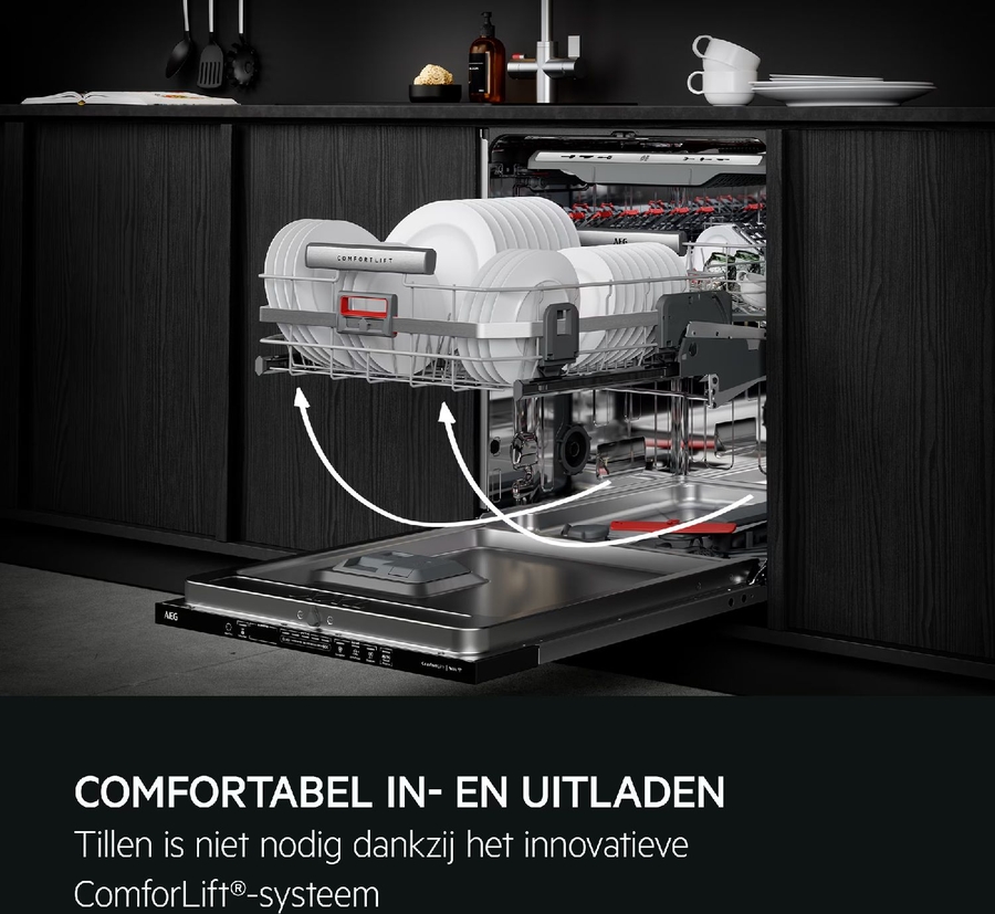 AEG FSE96808P 9000 Serie ComfortLift Inbouw Vaatwasser 6
