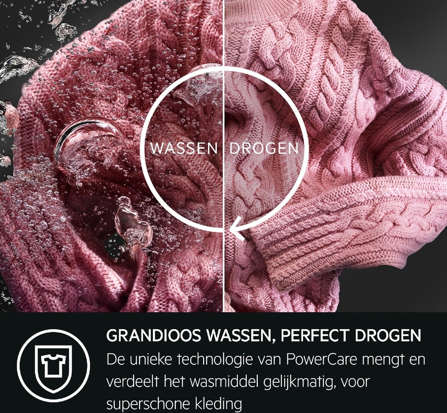 AEG LWR8716AD6 8000 PowerCare Was-droogcombinatie 7