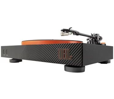 JBL Spinner Bluetooth Platenspeler Zwart Oranje 1