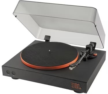 JBL Spinner Bluetooth Platenspeler Zwart Oranje 10