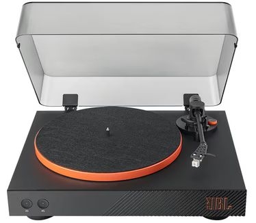JBL Spinner Bluetooth Platenspeler Zwart Oranje 3