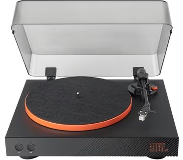 JBL Spinner Bluetooth Platenspeler Zwart Oranje 8