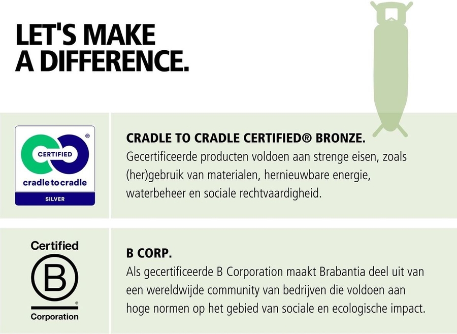 Brabantia Steam Control Strijkplank C 7