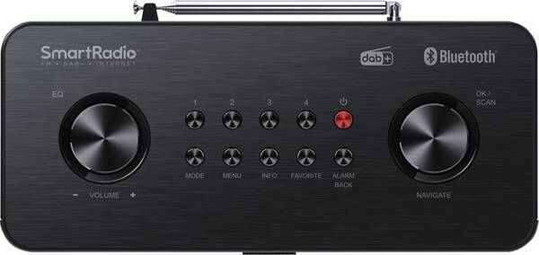 Kenwood CR-ST 120 S DAB+ Radio Zwart  2