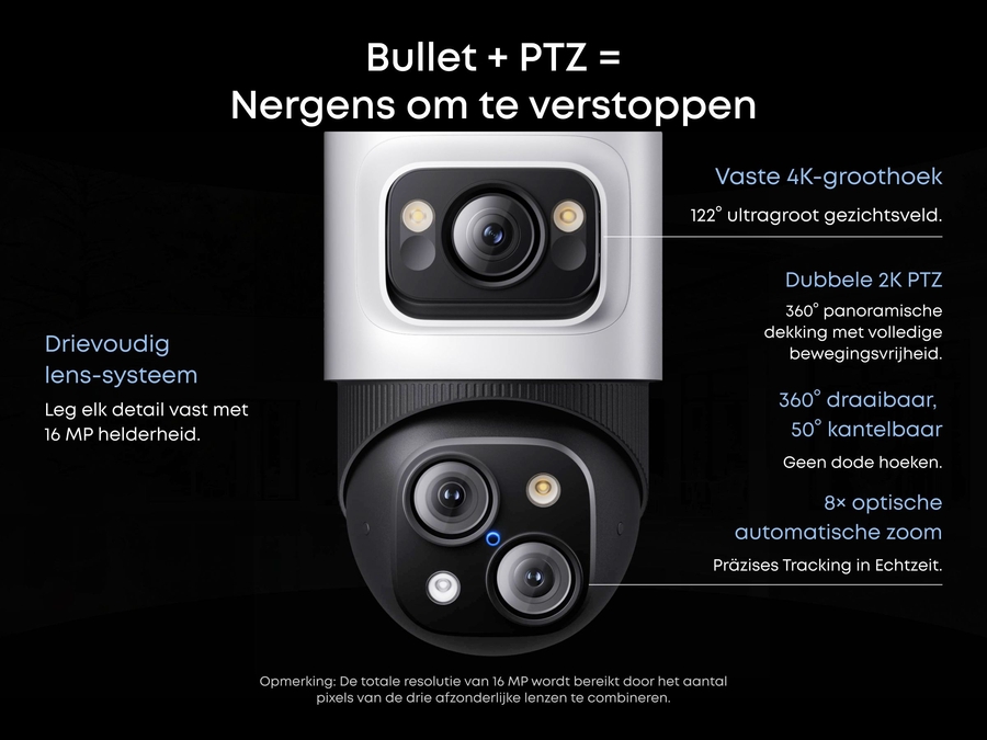 Eufy PoE Cam S4 Bullet-PTZ Cam 13