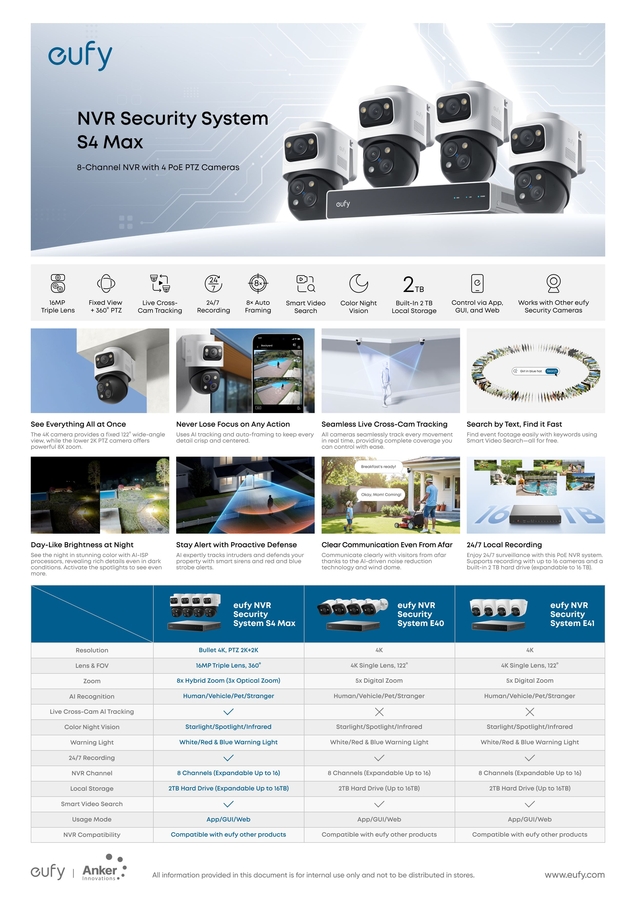 Eufy NVR Security System S4 Max 3