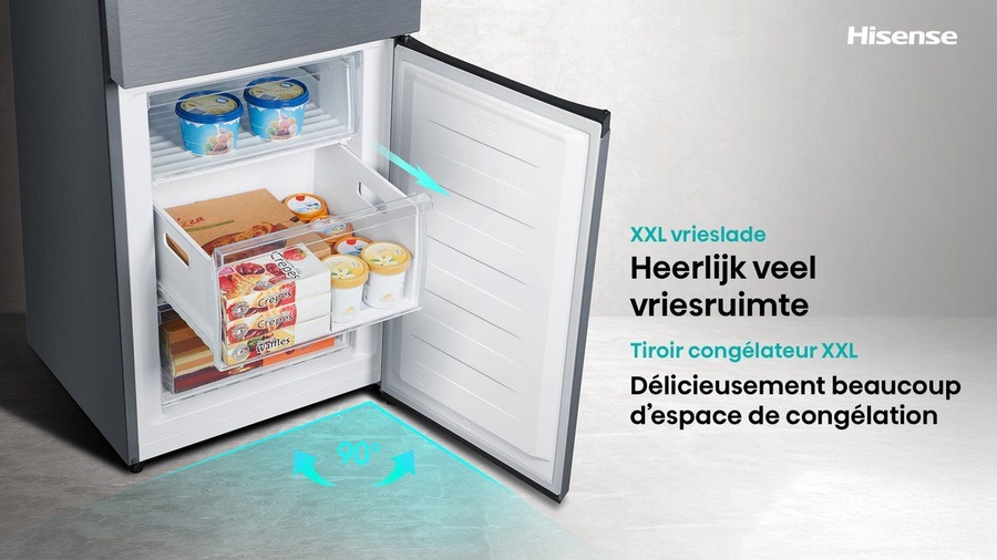 Hisense RB390N4BFC Koel-vriescombinatie 5