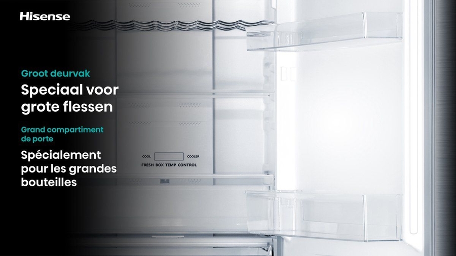 Hisense RB390N4BCC Koel-vriescombinatie 7