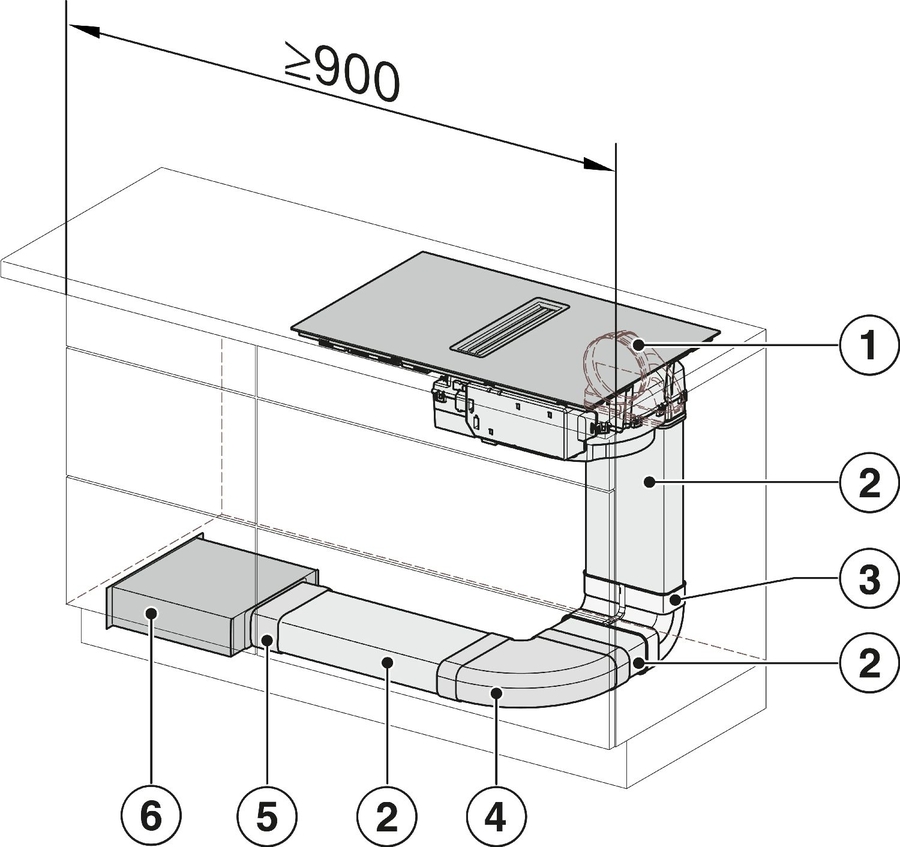 Miele KMDA7272-1 FL Silence Inbouw Inductiekookplaat 6