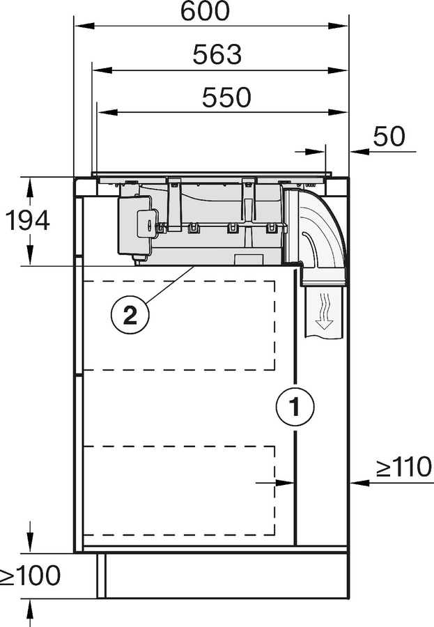 Miele KMDA 7473-1 FR Silence Inbouw Inductiekookplaat 2