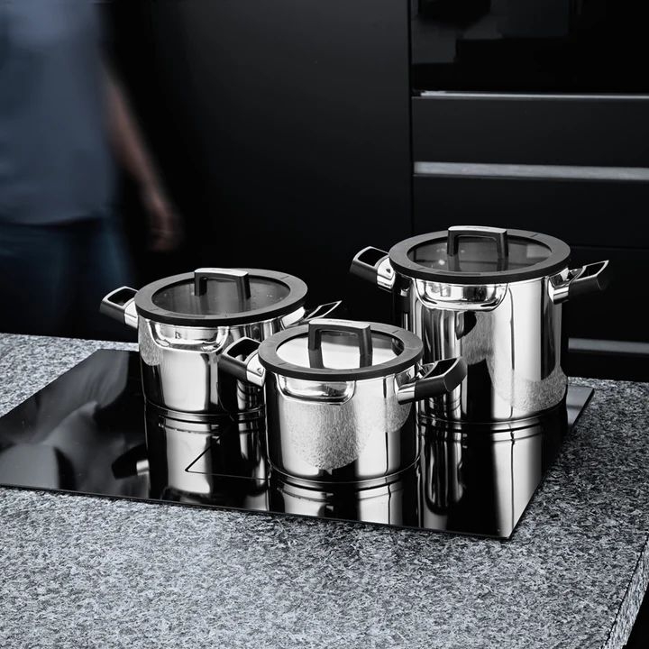 BergHOFF DiNa Uqonic Downdraft Pannenset - 7-delig 9