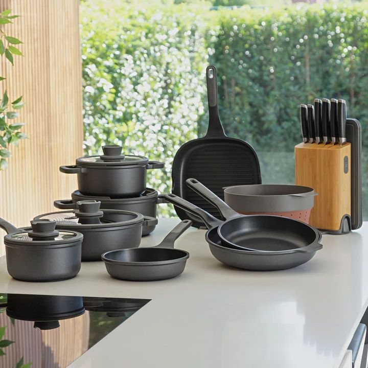 BergHOFF LEO Stone+ Wok met Deksel  - 28 cm 7