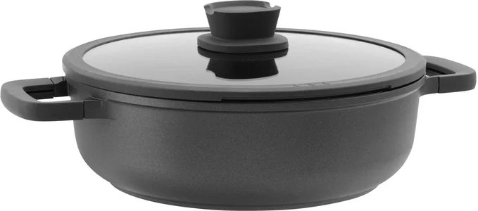 BergHOFF LEO Stone+ Sauteerpan met Deksel  - 28 cm  1
