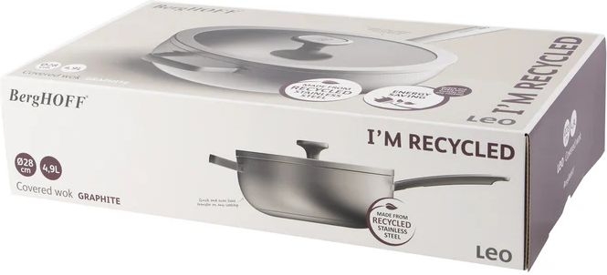 BergHOFF Graphite Wokpan met Deksel - 28cm  6