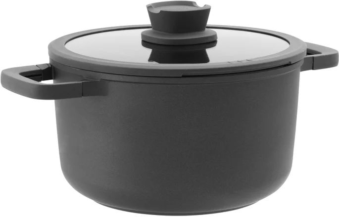 BergHOFF LEO Stone+ Kookpan met Deksel - 24 x 14cm 1