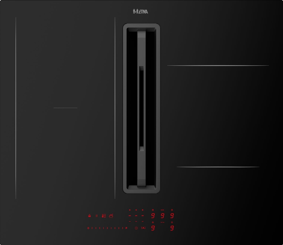ETNA AKI560ZT Inbouw Kookplaat met Geïntegreerde Afzuiging 1