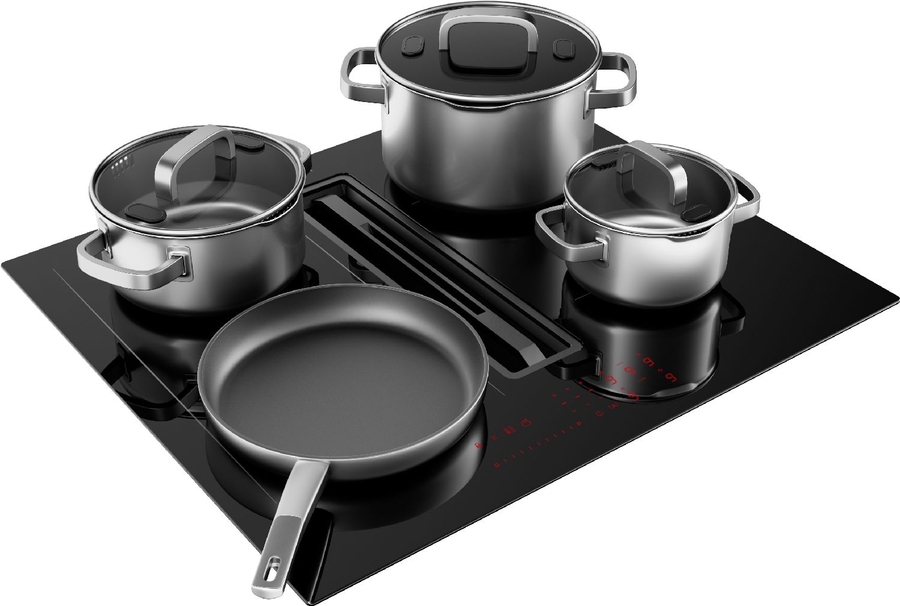 ETNA AKI560ZT Inbouw Kookplaat met Geïntegreerde Afzuiging 9