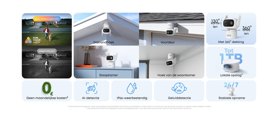 Eufy Wired Cam C31 2-Cam Kit 11