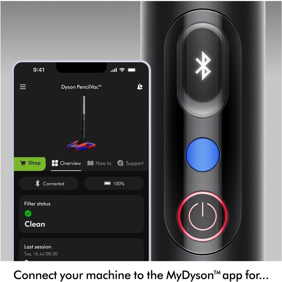 Dyson PencilVac Fluffycones Steelstofzuiger  8