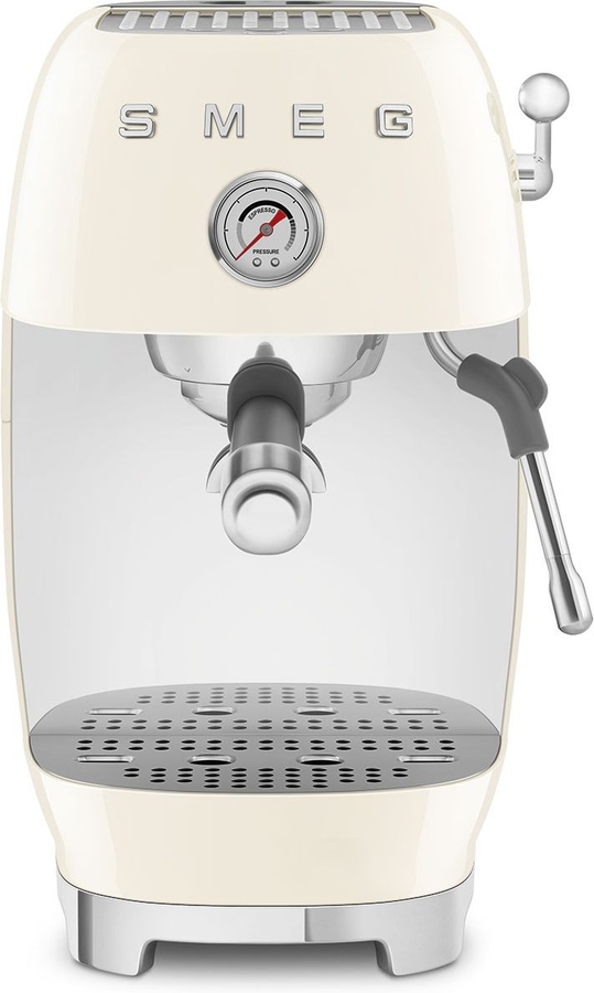 SMEG ECF03CREU 50's Style Handmatige Espressomachine - Creme 1