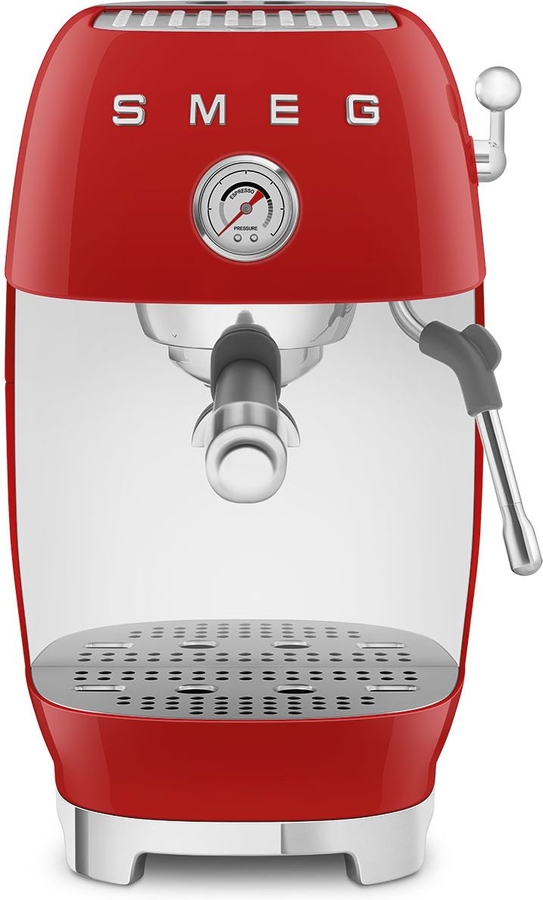 SMEG ECF03RDEU 50's Style Handmatige Espressomachine - Rood 1