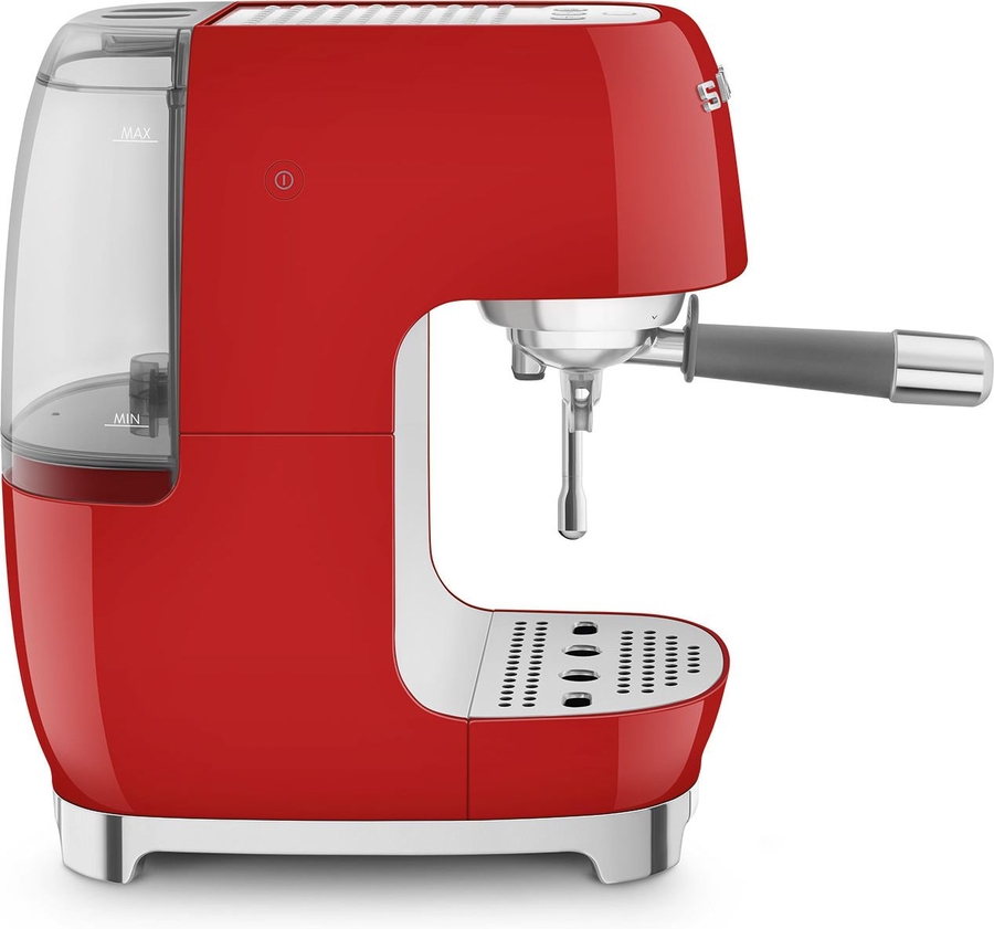 SMEG ECF03RDEU 50's Style Handmatige Espressomachine - Rood 3