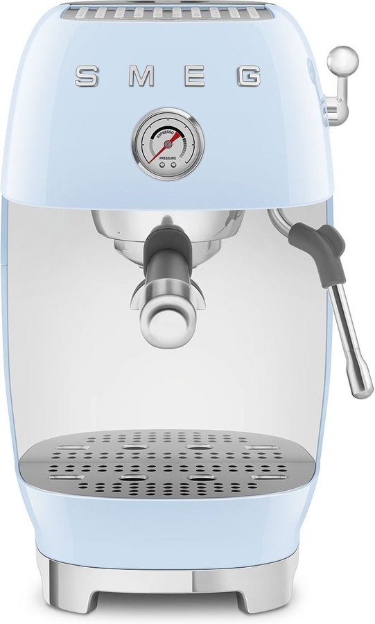 SMEG ECF03PBEU 50's Style Handmatige Espressomachine - Pastel Blauw 1