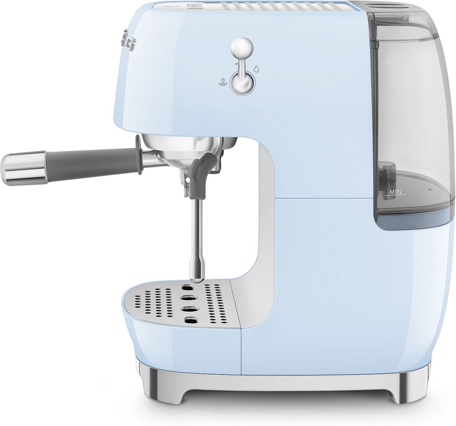 SMEG ECF03PBEU 50's Style Handmatige Espressomachine - Pastel Blauw 2