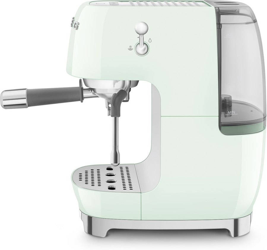 SMEG ECF03PGEU 50's Style Handmatige Espressomachine - Watergroen 2