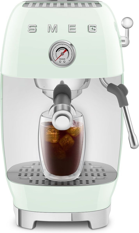 SMEG ECF03PGEU 50's Style Handmatige Espressomachine - Watergroen 5