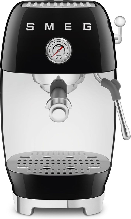 SMEG ECF03BLEU 50's Style Handmatige Espressomachine - Zwart  1