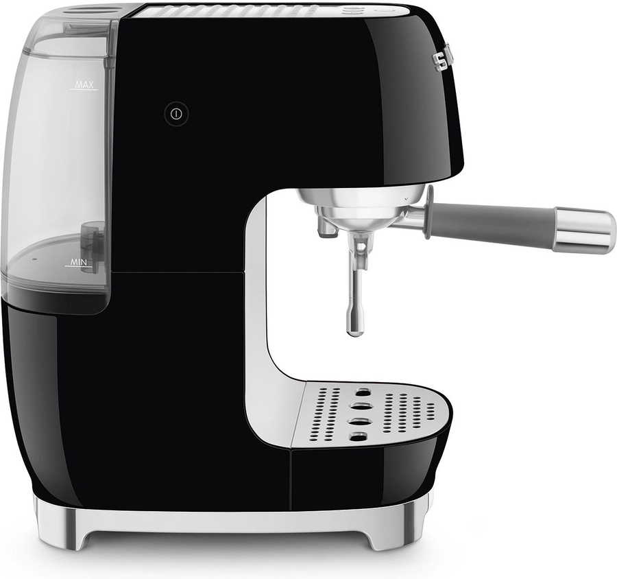 SMEG ECF03BLEU 50's Style Handmatige Espressomachine - Zwart  3