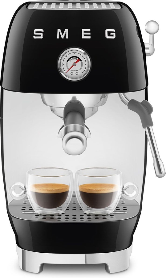 SMEG ECF03BLEU 50's Style Handmatige Espressomachine - Zwart  6