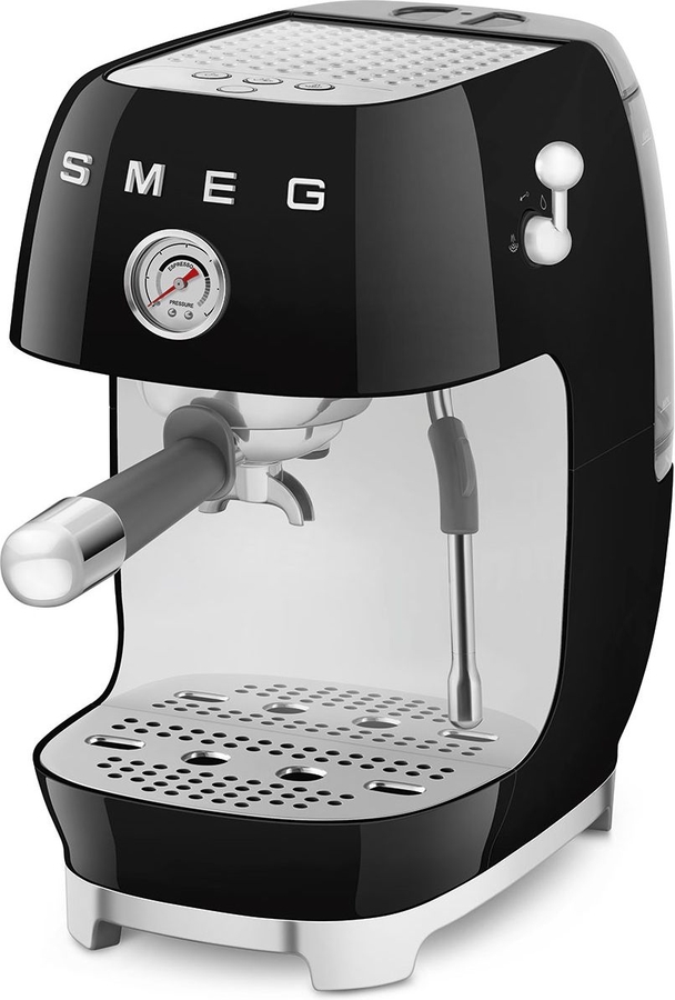 SMEG ECF03BLEU 50's Style Handmatige Espressomachine - Zwart  7