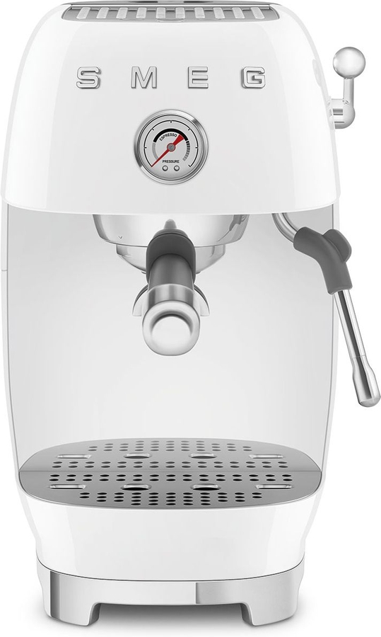 SMEG ECF03WHEU 50's Style Handmatige Espressomachine - Wit  1