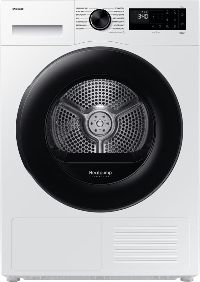 Samsung DV9UDG52A0AEEN Optimal Dry 5000 Serie Warmtepompdroger 1