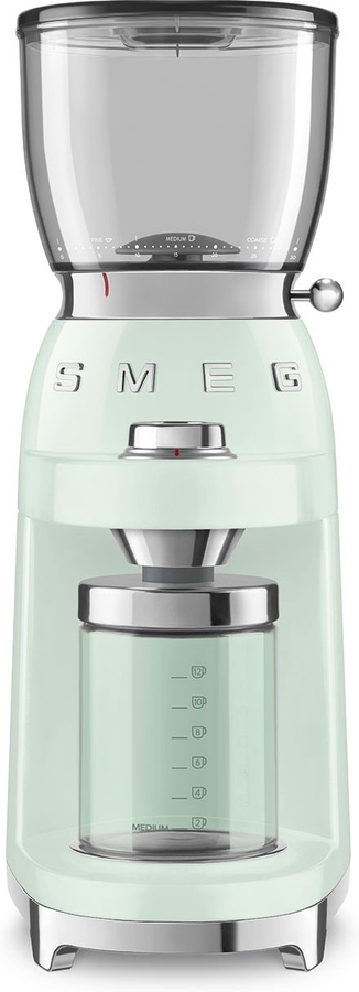 SMEG CGF11PGEU Koffiemolen 50's Style - Pastel Groen 1